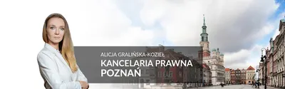 Alicja Gralińska-Kozieł. Prawnik w Poznaniu.